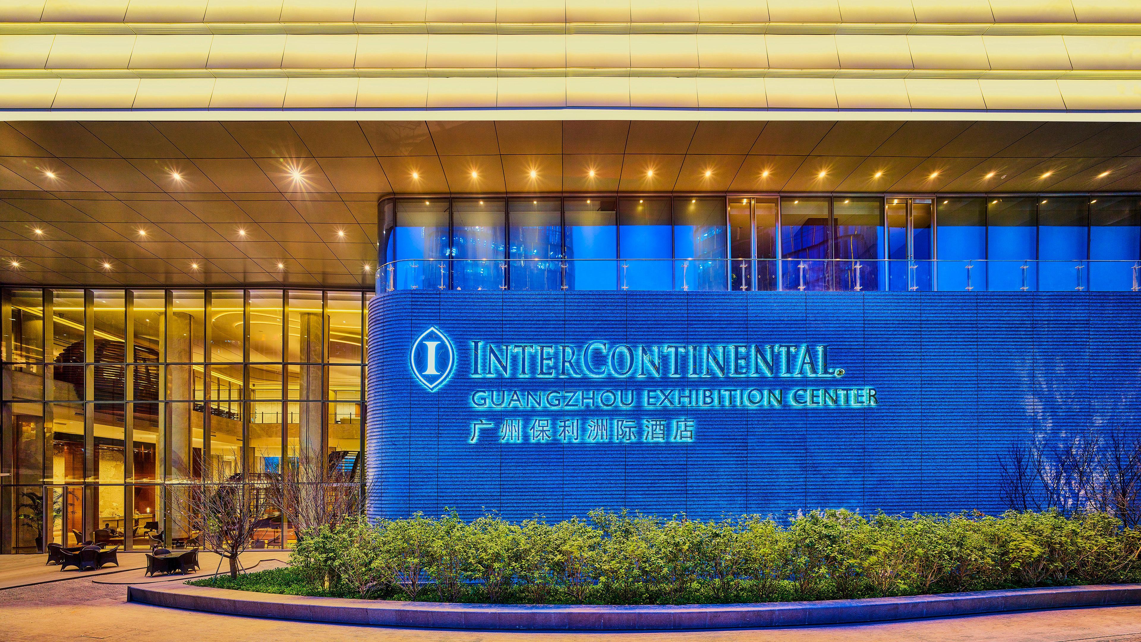 Intercontinental Guangzhou Exhibition Center, An Ihg Hotel - Free Canton Fair Shuttle Bus And Registration Counter Exteriér fotografie